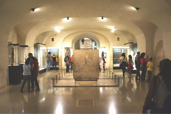Crypt of Osiris in the louvre